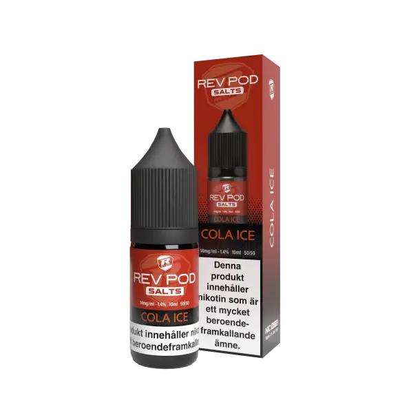 0REV POD SALTS 10ml COLA ICE bottle single