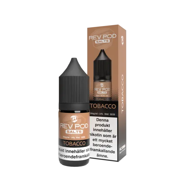 0REV POD SALTS 10ml TOBACCO bottle single