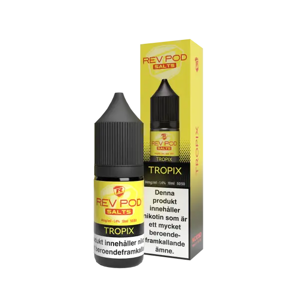 0REV POD SALTS 10ml TROPIX bottle single